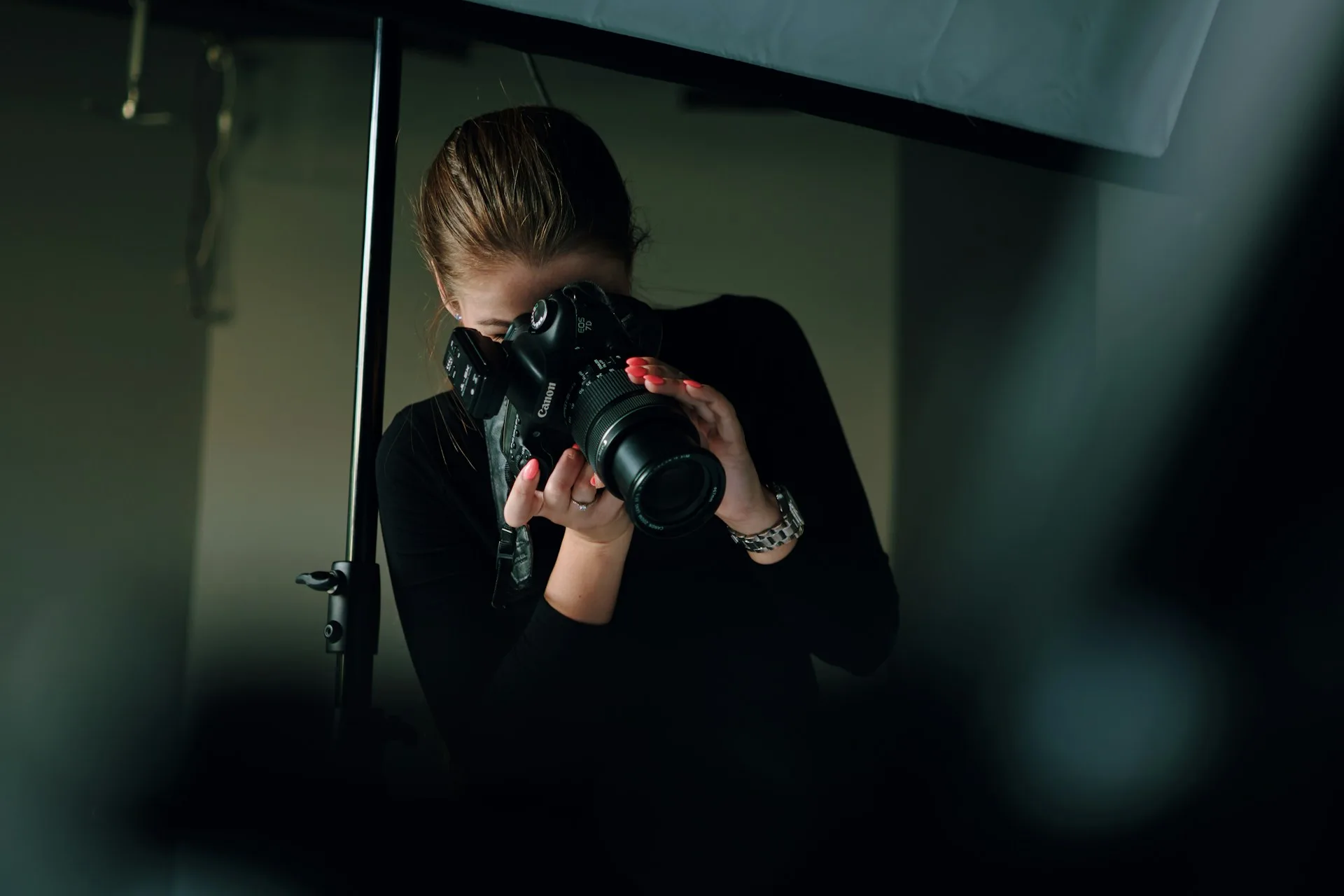 Photographe en studio